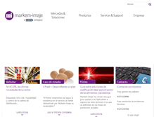 Tablet Screenshot of mx.markem-imaje.com