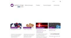 Desktop Screenshot of markem-imaje.ch