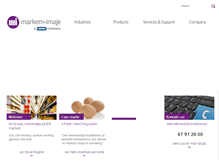 Tablet Screenshot of markem-imaje.no