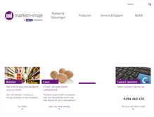 Tablet Screenshot of markem-imaje.nl