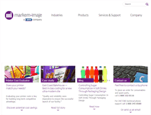 Tablet Screenshot of markem-imaje.us