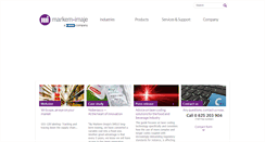 Desktop Screenshot of my.markem-imaje.com